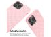 imoshion Siliconen design hoesje met koord iPhone 13 Pro Max - Retro Pink