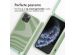 imoshion Siliconen design hoesje met koord iPhone 11 Pro - Retro Green