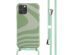 imoshion Siliconen design hoesje met koord iPhone 11 Pro - Retro Green