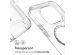 iMoshion MagSafe Backcover met afneembaar koord iPhone 15 Pro - Transparant