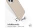 Accezz Liquid Silicone Backcover met MagSafe iPhone 15 - Stone