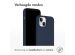 Accezz Liquid Silicone Backcover met MagSafe iPhone 15 Plus - Donkerblauw