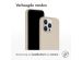 Accezz Liquid Silicone Backcover met MagSafe iPhone 15 Pro Max - Stone