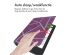 imoshion Design Slim Soft Case Sleepcover Pocketbook Verse / Verse Pro / Vivlio Light / Light HD - Bordeaux Graphic