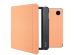 imoshion Canvas Sleepcover Bookcase met stand Kobo Libra H2O - Peach