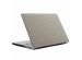 Selencia Geweven Cover MacBook Air 13 inch (2018-2020) - A1932 / A2179 / A2337 - Taupe