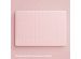 Selencia Geweven Cover MacBook Pro 13 inch (2020 / 2022) - A2289 / A2251 / A2338 - Roze