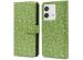 imoshion Design Bookcase Xiaomi Redmi Note 13 (5G) - Green Flowers