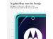 Accezz Gehard Glas Screenprotector voor de Motorola Moto G54 - Transparant