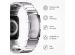 Accezz Glans Titanium bandje voor de Apple Watch Series 1-9 / SE / Ultra (2) - 42/44/45/49 mm - Zilver
