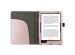 imoshion Luxe Effen Bookcase Kobo Aura Edition 2 - Roze