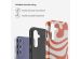 Selencia Vivid Backcover Samsung Galaxy S23 FE - Dream Swirl Orange