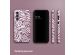 Selencia Vivid Backcover Samsung Galaxy S23 FE - Trippy Swirl Dark Rose