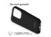imoshion Color Backcover iPhone 15 Pro - Zwart