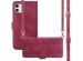 imoshion Bookcase met koord iPhone 11 - Rood