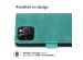 imoshion Bookcase met koord iPhone 12 (Pro) - Turquoise