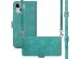 imoshion Bookcase met koord iPhone 14 - Turquoise