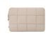 Selencia Puffy Laptop hoes 15-16 inch - Laptopsleeve - Beige