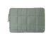 Selencia Puffy Laptop hoes 15-16 inch - Laptopsleeve - Sage Green