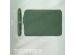 Selencia Corduroy Laptop hoes 15-16 inch - Laptopsleeve - Sage Green