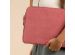 Selencia Corduroy Laptop hoes 13-14 inch - Laptopsleeve - Old Pink