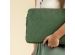 Selencia Corduroy Laptop hoes 13-14 inch - Laptopsleeve - Sage Green