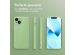 iMoshion Color Backcover met MagSafe iPhone 13 - Groen