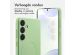 imoshion Color Backcover met MagSafe Samsung Galaxy S24 Plus - Groen