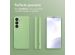 imoshion Color Backcover met MagSafe Samsung Galaxy S24 Plus - Groen