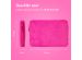 imoshion Fluffy Laptop hoes 15-16 inch - Laptopsleeve - Hot Pink