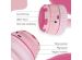 imoshion Kids Unicorn LED Light Bluetooth Headphones - Kinder koptelefoon met decibelbegrenzer - Draadloze koptelefoon + AUX kabel - Pink / Hot Pink