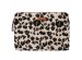 Selencia Teddy Laptop hoes 15-16 inch - Laptopsleeve - Leopard