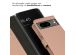 Selencia Echt Lederen Bookcase Google Pixel 8 - Dusty Pink