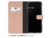 Selencia Echt Lederen Bookcase Google Pixel 8 Pro - Dusty Pink