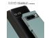 Selencia Echt Lederen Bookcase Google Pixel 8 Pro - Air Blue