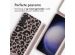 iMoshion Siliconen design hoesje met koord Samsung Galaxy S24 - Animal Pink