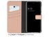 Selencia Echt Lederen Bookcase Samsung Galaxy S23 FE - Dusty Pink