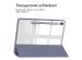 imoshion Trifold Hardcase Bookcase Samsung Galaxy Tab S9 11.0 inch - Paars