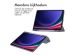 imoshion Trifold Hardcase Bookcase Samsung Galaxy Tab S9 11.0 inch - Paars