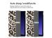 imoshion Design Trifold Bookcase Samsung Galaxy Tab S9 11.0 inch - Leopard