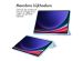 imoshion Trifold Hardcase Bookcase Samsung Galaxy Tab S9 Plus 12.4 inch - Lichtblauw