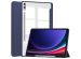 imoshion Trifold Hardcase Bookcase Samsung Galaxy Tab S9 Plus 12.4 inch - Donkerblauw