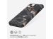 Selencia Aurora Fashion Backcover iPhone 15 Plus - Duurzaam hoesje - 100% gerecycled - Zwart Marmer