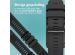 imoshion QuickFit® Siliconen bandje - 22 mm Garmin Watch aansluiting - Zwart