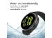 imoshion QuickFit® Siliconen bandje - 22 mm Garmin Watch aansluiting - Zwart