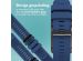 imoshion QuickFit® Siliconen bandje - 22 mm Garmin Watch aansluiting - Donkerblauw