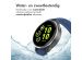 imoshion QuickFit® Siliconen bandje - 22 mm Garmin Watch aansluiting - Donkerblauw