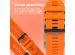 imoshion QuickFit® Siliconen bandje - 26 mm Garmin Watch aansluiting - Oranje