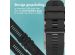 imoshion QuickFit® Siliconen bandje - 26 mm Garmin Watch aansluiting - Zwart