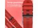 imoshion QuickFit® Siliconen bandje - 26 mm Garmin Watch aansluiting - Rood